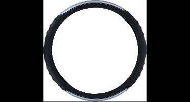 All Ride Stuurhoes Vrachtwagen - Sturen met Diameter 44-46CM - Rubber - Anti-Slip Textuur - Makkelijk te Installeren - Zwart/Grijs