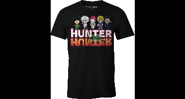 Hunter X Hunter - Hunter Team Black T-Shirt - L