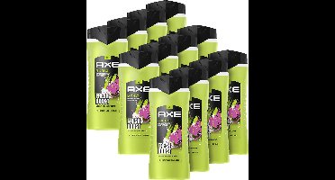 Axe 3-in-1 Douchegel, Facewash & Shampoo - Epic Fresh - Voordeelverpakking - 12 x 400 ml