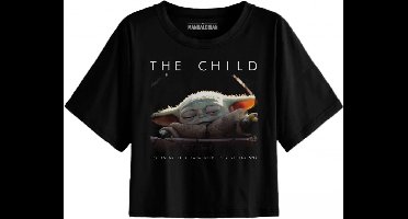 The Mandalorian - The Child Logo - The Force is Strong with this Little One - Dames T-Shirt - Zwart - M