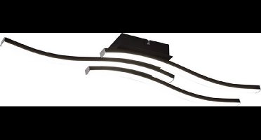 Trio Route - Plafondlamp - Wit;Zwart