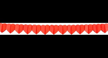 Boland - Papieren slinger Hart - Geen thema - Feestversiering - Verjaardag - Valentijnsdag