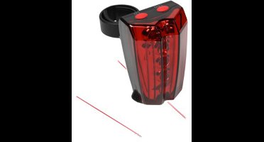 Benson Fiets achterlicht - fietsverlichting met LED laser - Universeel