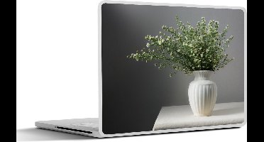 Laptop sticker - 11.6 inch - Stilleven - Vaas - Bloemen - 30x21cm - Laptopstickers - Laptop skin - Cover