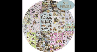 Grafix Mega Stickerset voor Kinderen | Paarden Stickers | Stickeren | 500 stuks | Paarden | Stickers Kinderen