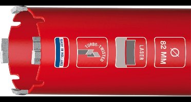 Carat DUSTEC® Droogboor Ø82 x 340mm M16 - HTL0823404