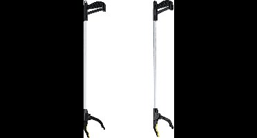 Cepewa Afvalgrijper - 4x stuks - met magneet - 75 cm - grijphulp