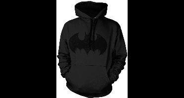 Batman Inked Logo Hoodie Black-XL