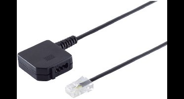 Western-Stecker 8/4 / TAE U-Buchse 0,2m