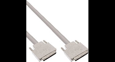 InLine® SCSI U320 kabel, 68-pin micro Centronics (VHD) male / male, 3m