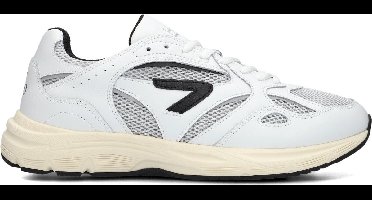 HUB Shift Sneakers Heren - Leren Sneaker - Wit - Maat 45