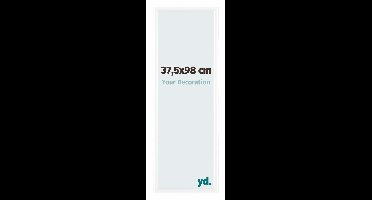 Your Decoration - Fotolijst 37,5x98 cm - Kunststof - Wit Hoogglans - Bordeaux