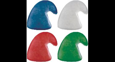 Smurfenmuts diverse kleuren - Wit