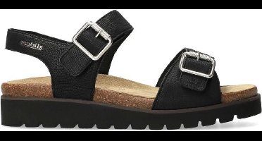 Mephisto Mobils Tarina - dames sandaal - Zwart - maat 36 (EU) 3.5 (UK)
