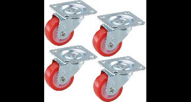 dörner + helmer Zwenkwiel Wieldiameter: 30 mm Draagvermogen (max.): 20 kg 4 stuk(s)