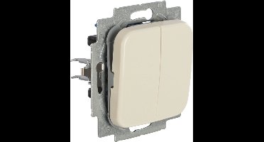 Busch-Jaeger Si inbouw schakelaar creme wissel/wissel