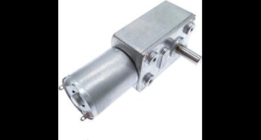 JGY370 18 rpm wormwielmotor DC 12v reductie omkeerbare zelfborgende motor