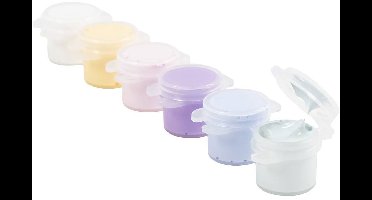 Creativ Company CC Plus Color Acrylverf Pastelkleuren, 6x5 ml.
