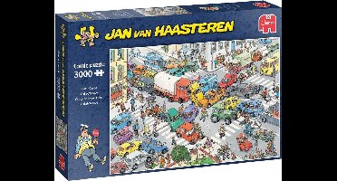 Jan van Haasteren - Verkeerschaos - Legpuzzel 3000 stukjes