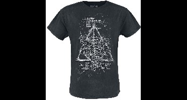 Harry Potter The Deathly Hallows Heren T-shirt - zwart - XL