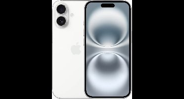 Apple iPhone 16 - 128GB - Wit