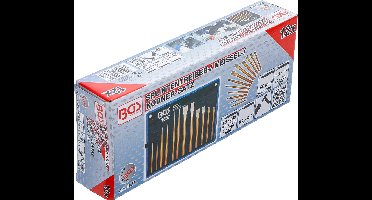 BGS pons/ beitel/ centerpons set 12 stuks - 1657