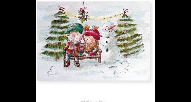 395 Winterse liefde,10x15cm