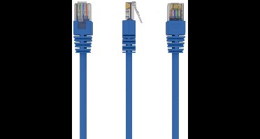 CablExpert PP12-1.5M/B - Netwerkkabel, UTP Cat5E, blauw