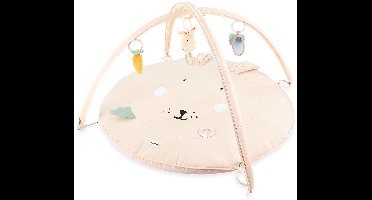 Trixie Speelmat/ Activiteitenboog Mrs. Rabbit - Speelboog voor Baby - Zachte Activiteitenboog - Speeltapijt konijn - Roze