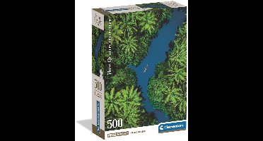 Clementoni - Puzzel - 500 Stukjes - Tropisch Luchtbeeld - Puzzel Voor Volwassenen - High Quality Collection