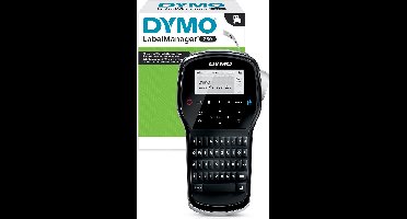 DYMO LabelManager 260-labelprinter | Oplaadbare labelmaker met QWERTZ-toetsenbord | Inclusief zwart-wit D1-labeltape (12 mm) | Voor thuis en op kantoor