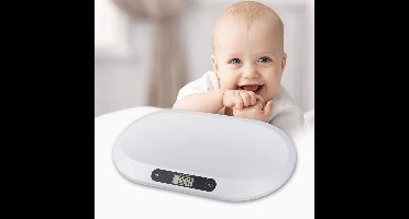 ApexArte® Dierenweegschaal - Babyweegschaal - Wit