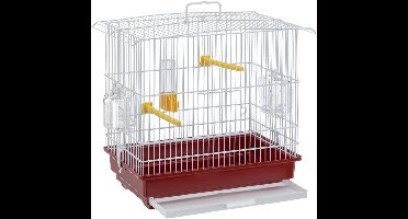 ApexArte® Vogelkooi - Papegaaienkooi - Vogelkooien voor Binnen - Wit