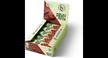 Pocket Protein Vegan Brownie - 12 repen