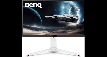 BenQ MOBIUZ EX271U 27” 4K 165 Hz Gaming Monitor - eARC - 1ms GtG - DP 1.4 - HDMI 2.1 - 65W USB-C - 95% P3 - DisplayHDR 400 - Freesync Premium - KVM - Pixsoul Engine - Afstandsbediening