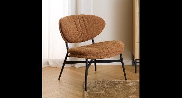 Sohome Fauteuil Taft Chenille - Terracotta