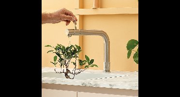 Quooker Front roestvrijstaal met Pro3 reservoir