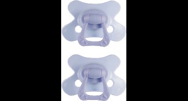 Difrax Dental Fopspeen - 18+ Maanden - Lichtpaars - 2 Stuks