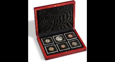Munten box, Volterra - voor Capsules 50x50 mm. (6 st.)
