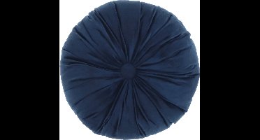 BASICS - Sierkussen - 40 cm rond - Effen kleur - Luxe uitstraling
