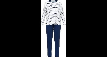 TOM TAILOR Zaria Dames Pyjama - Blauw gestreept