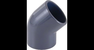 Aqualink PVC knie 45° 50mm PN16