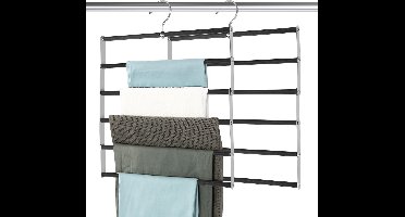 Selbro ® Multifunctionele Opvouwbare Broekhangers Met Antislip Schuimvulling Voor Efficiënte Kledingkastorganisatie