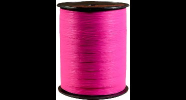 Hard Roze Paperlook Krullint | 10 mm | 250mtr.