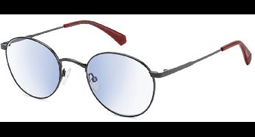 leesbril polaroid PLD0027 met blauwlichtfilter-Dkruth Black-+1.00