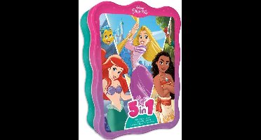 Disney Princess: 5-in-1 Tin