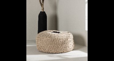 Fjôrd Poef Sam Rond ⌀60cm Beige