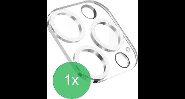 Camerascreenprotector 1x Geschikt voor: iPhone 15 Pro / 15 Pro Max Plus - screen protector - glas - bescherm je camera - beschermglas - Zwart - ZT Accessoires