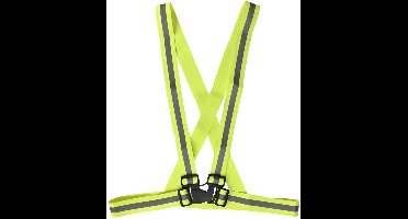 Benson Veiligheidsvest - Reflecterende Strepen - Universele Pasvorm - Ideaal voor Hardlopen