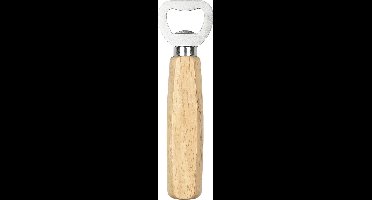 Benson Flessenopener - RVS - eikenhout - 14 cm - bieropener